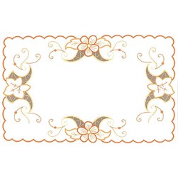 Kit napperon - Broderie traditionnelle Luc Création hymne du soleil