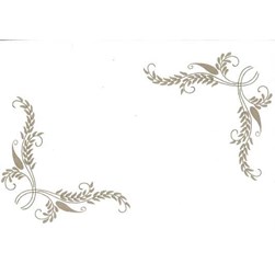 Kit napperon - Broderie traditionnelle Luc Création nature campagnarde