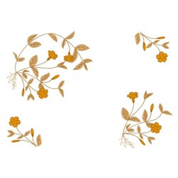 Kit napperon - Broderie traditionnelle Luc Création en automne