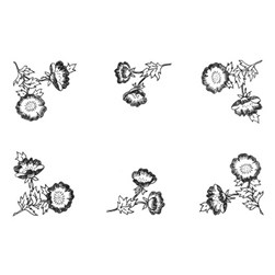 Kit napperon - Broderie traditionnelle Luc Création Anémones