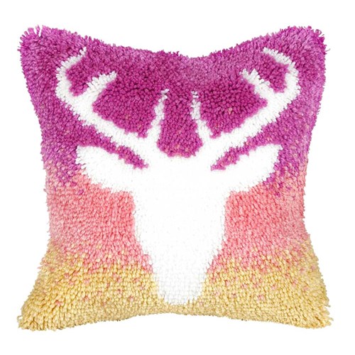 Petit coussin crabe repose-tête en lin, yeux brodés