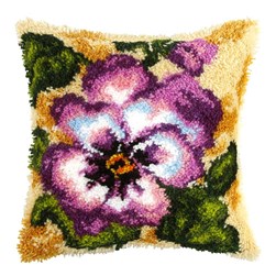 Coussins Point Noue Orchidea Coeur de pensée