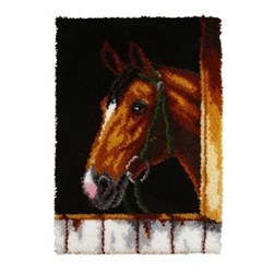 Tapis Point Noué Orchidea L'étalon dans son box