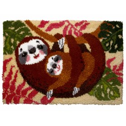 Tapis Point Noué Orchidea Le calin des paresseux