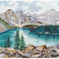 kit Point de croix Oven Le lac Moraine au Canada