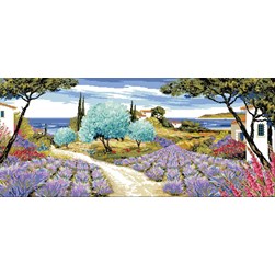 kit Point de croix Luc Création Ma douce Provence