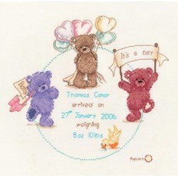 Broderie naissance Popcorn La fête de Popcorn