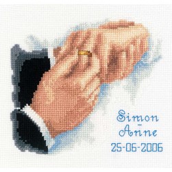 Broderie Mariage Vervaco Alliance-Tableau de mariage