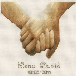 Broderie Mariage Vervaco Tableau de mariage Unis pour toujours