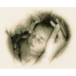 kit Point de croix Vervaco La protection maternelle