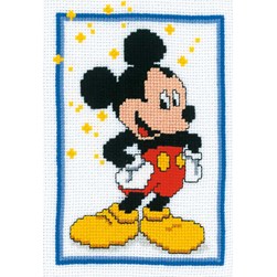 kit Point de croix Vervaco Mickey stars