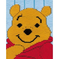 Kit Canevas Point Lancé Vervaco Winnie sourit - Disney