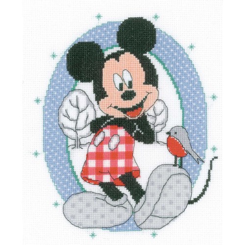 Kit Point de Croix Minnie - Collection Disney Minnie Mouse - Vervaco