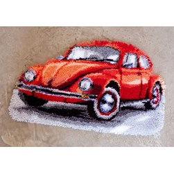 Tapis Point Noué Vervaco Volkswagen beetle