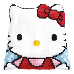 Coussin point de croix Vervaco Mon amie Kitty