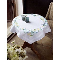 kit Nappe - Broderie Traditionnelle Vervaco Papillons de la nature