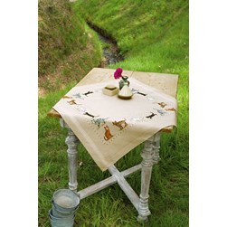 kit Nappe - Broderie Traditionnelle Vervaco les chats