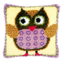 Coussins Point Noue Vervaco La chouette rigolote