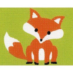 kit Canevas - Gros trous Vervaco Le renard roux