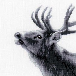 kit Point de croix Vervaco Le brame du cerf