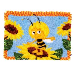 Tapis Point Noué Vervaco Maya sur le tournesol