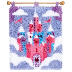 Tapis Point Noué Vervaco Le château pour les princesses