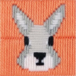 Kit Canevas Point Lancé La Maison Victor Lapin Yvonne