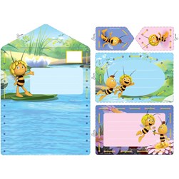 kit Cartes à broder enfant Vervaco Carte et enveloppe de Maya l'abeille