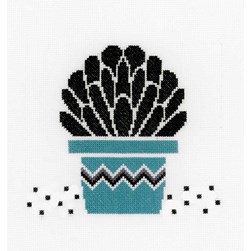 kit Point de croix Vervaco Succulente