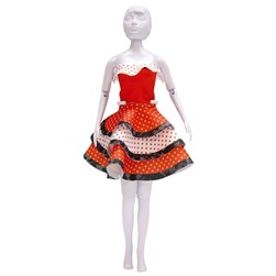 DressYourDoll Patron DRESS YOUR DOLL Flamenco d'Espagne