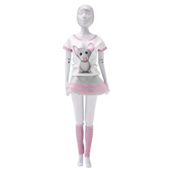 DressYourDoll Patron DRESS YOUR DOLL Tiny Mouse