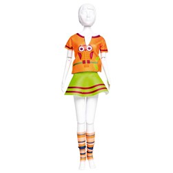 DressYourDoll Patron DRESS YOUR DOLL Chouette orange