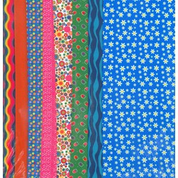 DressYourDoll Set Tissu DRESS YOUR DOLL Blue Daisy