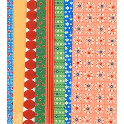 DressYourDoll Set Tissu DRESS YOUR DOLL Carrés floraux