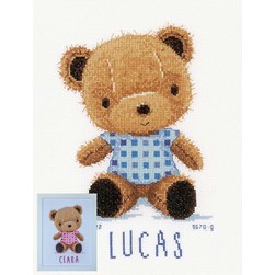 Broderie naissance Vervaco Cœur d'ourson à prendre