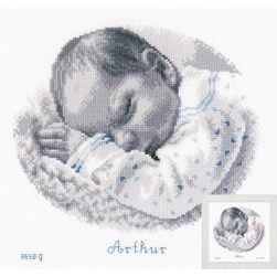 Broderie naissance Vervaco Un sommeil d'ange