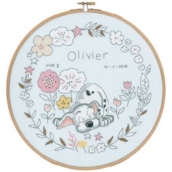 Broderie naissance Vervaco Dalmatien en rêve