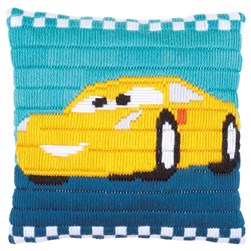 Coussin Point Lancé Vervaco Cruz cars Disney