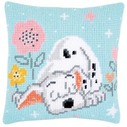 Coussin point de croix Vervaco Dalmatien au repos