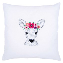Coussin broderie Traditionnelle Vervaco La courrone du cerf