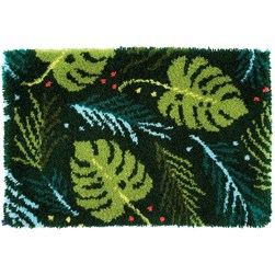 Tapis Point Noué Vervaco Les feuilles exotiques