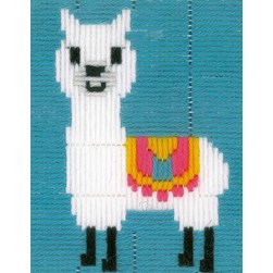 Kit Canevas Point Lancé Vervaco Lama