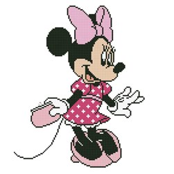 Broderie diamant Vervaco Minnie coquette