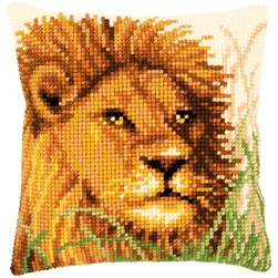 Coussin point de croix Vervaco Le roi des Lions