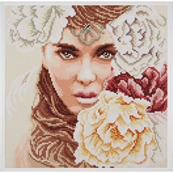 Broderie diamant Lanarte Femme mystique