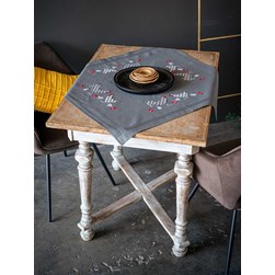 kit Nappe - Broderie Point de Croix imprimée Vervaco Cocottes