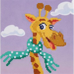 Broderie diamant Vervaco L'écharpe de la girafe