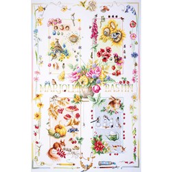 kit Point de croix Lanarte Au fil des saisons