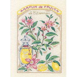kit Point de croix Princesse Les parfums de fruits