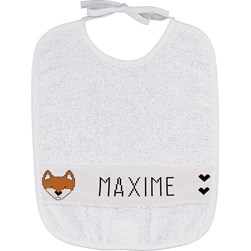 kit Supports à broder bébé Princesse Mon renard rigolo
